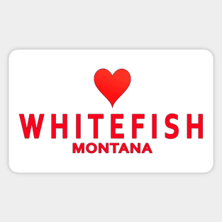 Whitefish Montana Sticker